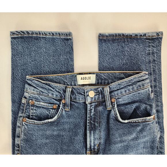 Agolde Wilder High Rise Straight 23 - Picture 6 of 10